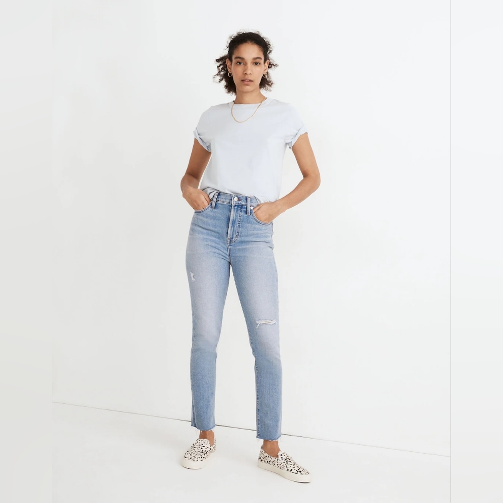 Madewell The Perfect Vintage Jean in Coffey Wash: Worn-In Edition